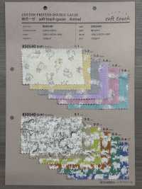 850540 SEVENBERRY® Wガーゼ soft touch gauze Animal[生地] VANCET サブ画像