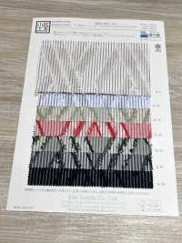 KYC842-D6 T/C 先染め カットジャカード[生地] 宇仁繊維(小紋工房) サブ画像