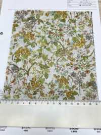 7026-620-1 80ローン ミラクルウェーブ ボタニカル小花[生地] 北高 サブ画像