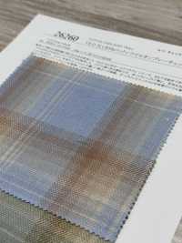 26260 OLD SLUB10sコットンツイルオンブレーチェック[生地] SUNWELL(サンウェル) サブ画像