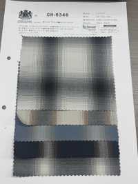 CH-6346 綿テンセルモダール繊維オンブレーチェック[生地] 桑村繊維 サブ画像