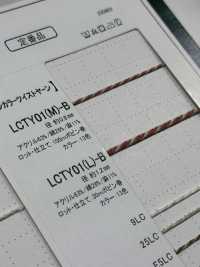 LCTY01(L)-B リネンカラーツイストヤーン 紐 1.2MM[リボン・テープ・コード] こるどん サブ画像