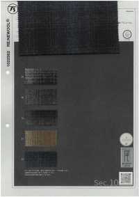 1022562 1/14 RE:NEWOOL® Ombre Check[生地] 瀧定名古屋 サブ画像
