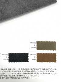 OWE35449 綿麻キャンバスの備長炭染と柿渋染め[生地] 小原屋繊維 サブ画像