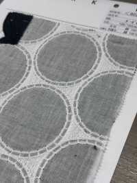 8026-875-1 ガーゼ刺繍 Circl[生地] 北高 サブ画像