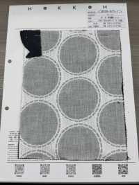 8026-875-1 ガーゼ刺繍 Circl[生地] 北高 サブ画像