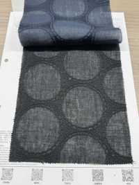 8026-875-1 ガーゼ刺繍 Circl[生地] 北高 サブ画像