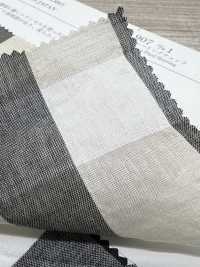 KKC907-D1 綿 テンセル 先染め シャーリングチェック[生地] 宇仁繊維(小紋工房) サブ画像