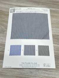 KKC915-DS-1 70ローン 先染めストライプ[生地] 宇仁繊維(小紋工房) サブ画像