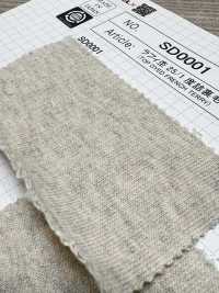 SD0001 ラフィ杢25/1 度詰裏毛[生地] 柴屋 サブ画像