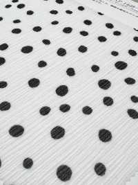 KKP1428-W-DSB-300 75d ヨーリュージョーゼット[生地] 宇仁繊維(小紋工房) サブ画像