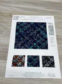 KKP1801R-D61 フェミニッシュサテン[生地] 宇仁繊維(小紋工房) サブ画像