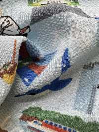 KKP2338-DB-99 二越 ちりめん®[生地] 宇仁繊維(小紋工房) サブ画像