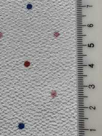 KKP2338-DB-43 二越 ちりめん®[生地] 宇仁繊維(小紋工房) サブ画像