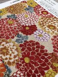 KKP2338-DHM-109 二越ちりめん®[生地] 宇仁繊維(小紋工房) サブ画像