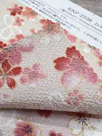 KKP2338-DHM-83 二越ちりめん®多色プリント[生地] 宇仁繊維(小紋工房) サブ画像