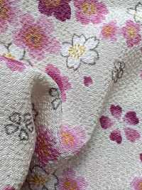 KKP2338-DHM-84 二越ちりめん®[生地] 宇仁繊維(小紋工房) サブ画像