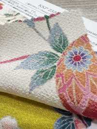 KKP2338-D-HANATEMARI 二越 ちりめん® 花手毬[生地] 宇仁繊維(小紋工房) サブ画像