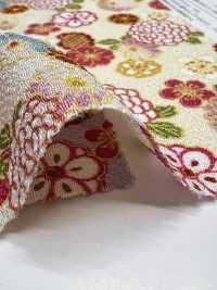 KKP2338-D-HANAKOMATI 二越 ちりめん® 花小町[生地] 宇仁繊維(小紋工房) サブ画像