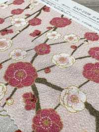 KKP2338-D-SIDAREUME 二越 ちりめん® しだれ梅[生地] 宇仁繊維(小紋工房) サブ画像