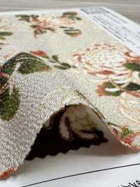 KKP2338-D-KIKUNOMAI 二越ちりめん® 菊の舞[生地] 宇仁繊維(小紋工房) サブ画像