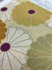 KKP2338-D-KIKUYUZEN 二越ちりめん® 菊友禅[生地] 宇仁繊維(小紋工房) サブ画像