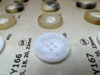 MY166 水牛調 4つ穴 樹脂ボタン 大阪プラスチック工業(DAIYA BUTTON) サブ画像