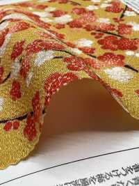 KKP2338-D-KOHARUUME 二越ちりめん® 小春梅[生地] 宇仁繊維(小紋工房) サブ画像