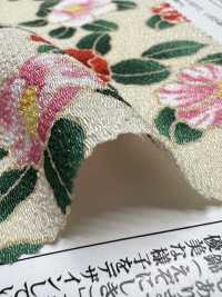 KKP2338-D-MTSUBAKI 二越ちりめん® 都椿[生地] 宇仁繊維(小紋工房) サブ画像