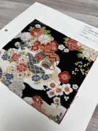 850585 スケア 花金和柄 雲海に宝花[生地] VANCET サブ画像
