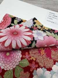 850584 スケア 花金和柄 豪華牡丹[生地] VANCET サブ画像
