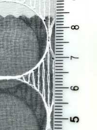 SLC8567 SLC 8567(サークル) シルクオーガンジーレース[生地] 古山 サブ画像