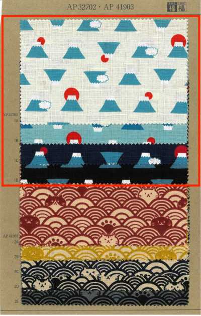 AP32702 FUKUFUKU 富士山 ドビー(丸巻)