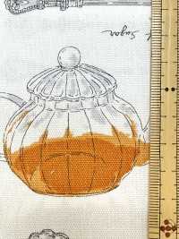 AP55110 Tea time オックス(丸巻)[生地] コスモテキスタイル サブ画像