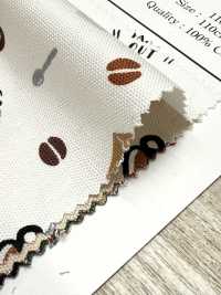 AP55110 Tea time オックス(丸巻)[生地] コスモテキスタイル サブ画像