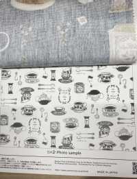 AP55110-DR Tea time オックス(半折)[生地] コスモテキスタイル サブ画像