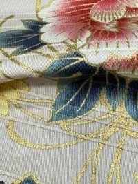 AP55901-DR 色彩文様 サテン スラブ(半折)[生地] コスモテキスタイル サブ画像