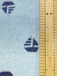 AP25501-DR デニム調 Wガーゼ (半折)[生地] コスモテキスタイル サブ画像