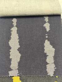 SR-1515 綿麻シーチング×インディゴ流しPT[生地] 古山 サブ画像