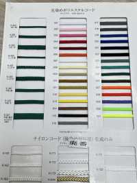 K-402 先染めポリエステルコード 8打ち 太[リボン・テープ・コード] RIVER サブ画像