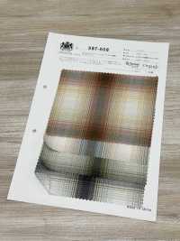 SBT-008 40/1オーガニック・テンセル™リヨセル繊維 ツイルチェック[生地] 桑村繊維 サブ画像