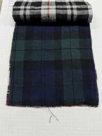 3866 リネン レーヨン チェック[生地] ファインテキスタイル サブ画像