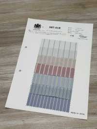 SBT-018 リサイクルポリエステル ストライプ[生地] 桑村繊維 サブ画像