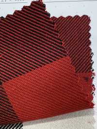 JP-5043 8/1バッファローチェック[生地] 桑村繊維 サブ画像