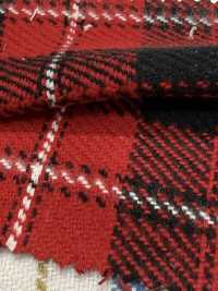 K-4028 トリプルヤーン ツイルチェック起毛[生地] 桑村繊維 サブ画像