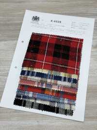 K-4028 トリプルヤーン ツイルチェック起毛[生地] 桑村繊維 サブ画像