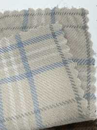 CW-17 綿ウールシュリンク チェック[生地] 桑村繊維 サブ画像