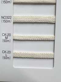 CK-20 後染め用 コットンコード[リボン・テープ・コード] RIVER サブ画像