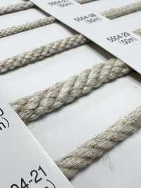 5504-20 麻シリーズ 丸紐 八打[リボン・テープ・コード] RIVER サブ画像