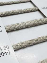 5504-33 麻シリーズ 丸紐 八打ち[リボン・テープ・コード] RIVER サブ画像